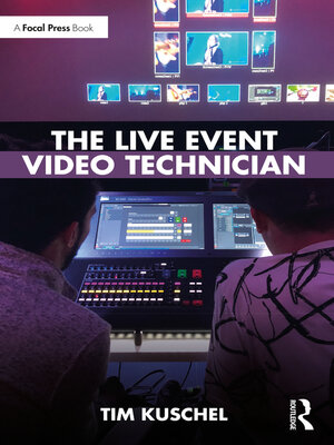 cover image of The Live Event Video Technician